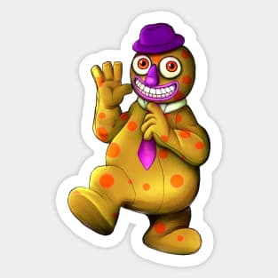 Mr Bonzo Sticker